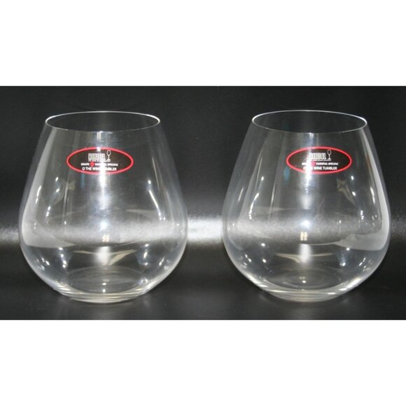 Riedel Other - Riedel "O" The Wine Tumbler Pinot Noir/Nebbiolo Glass Grape Varietal Set of 2